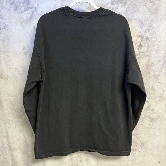 Vintage University of Oregon Baseball T Shirt Mens XL 23x29 Black Long Sleeve - Picture 2 of 10